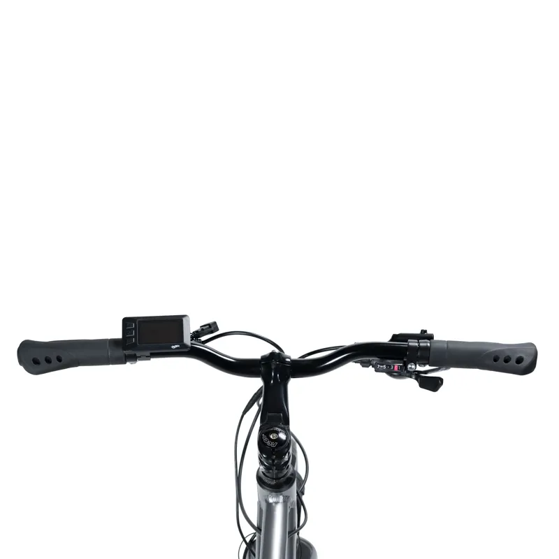 EMU Evo Crossbar 700c Wheel Electric Bike Metallic Grey-3